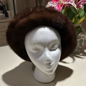 Mink hat-USA made-